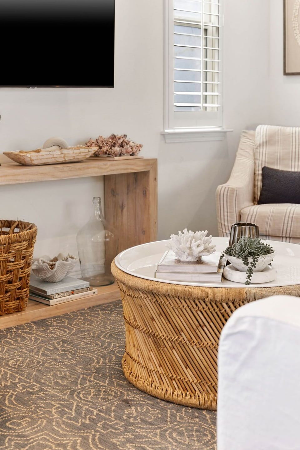 Open living room