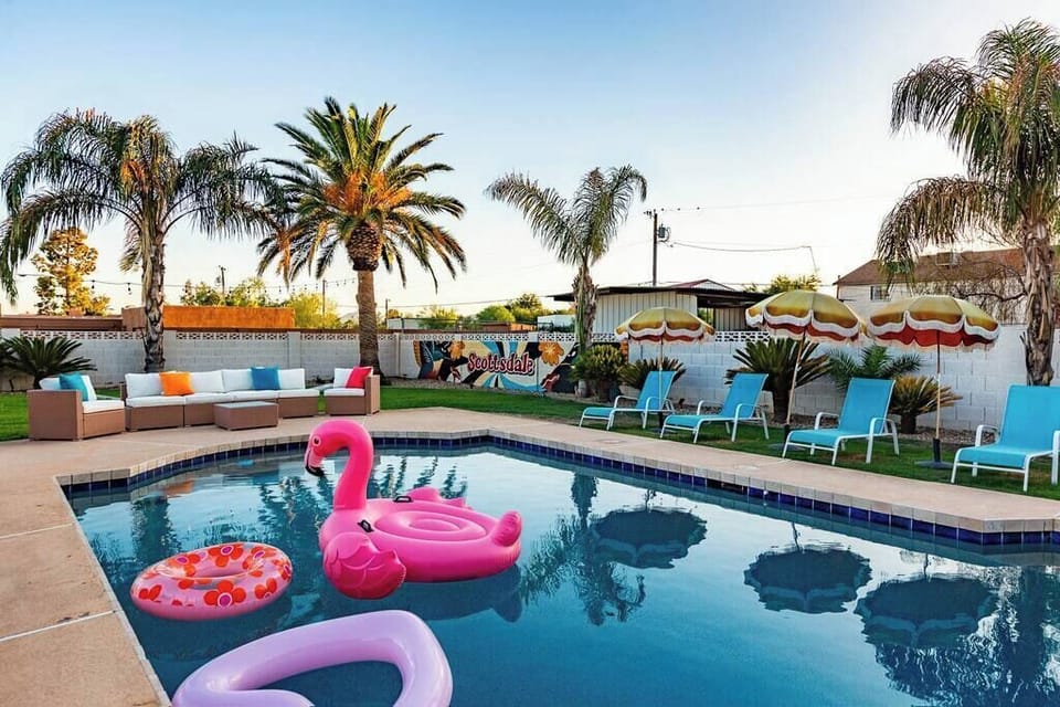 Dive into the tranquility and embrace the serenity of your own poolside paradise. Whether you're seeking a refreshing morning swim or a peaceful evening dip, this is where cherished memories are made.