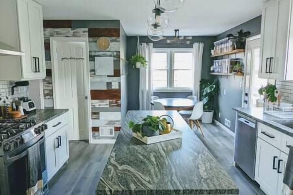 Dishwasher, Pots & Pans, Plates, Utensils, Serving Bowls, Baking Equipment, etc.