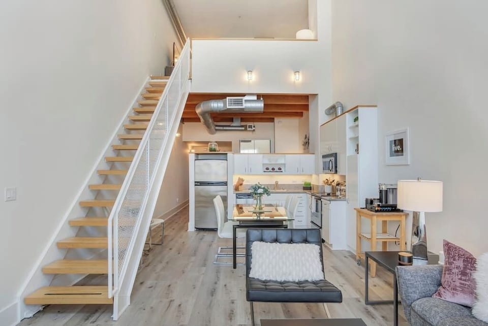 Stairs to Master Bedroom & Master Bathroom