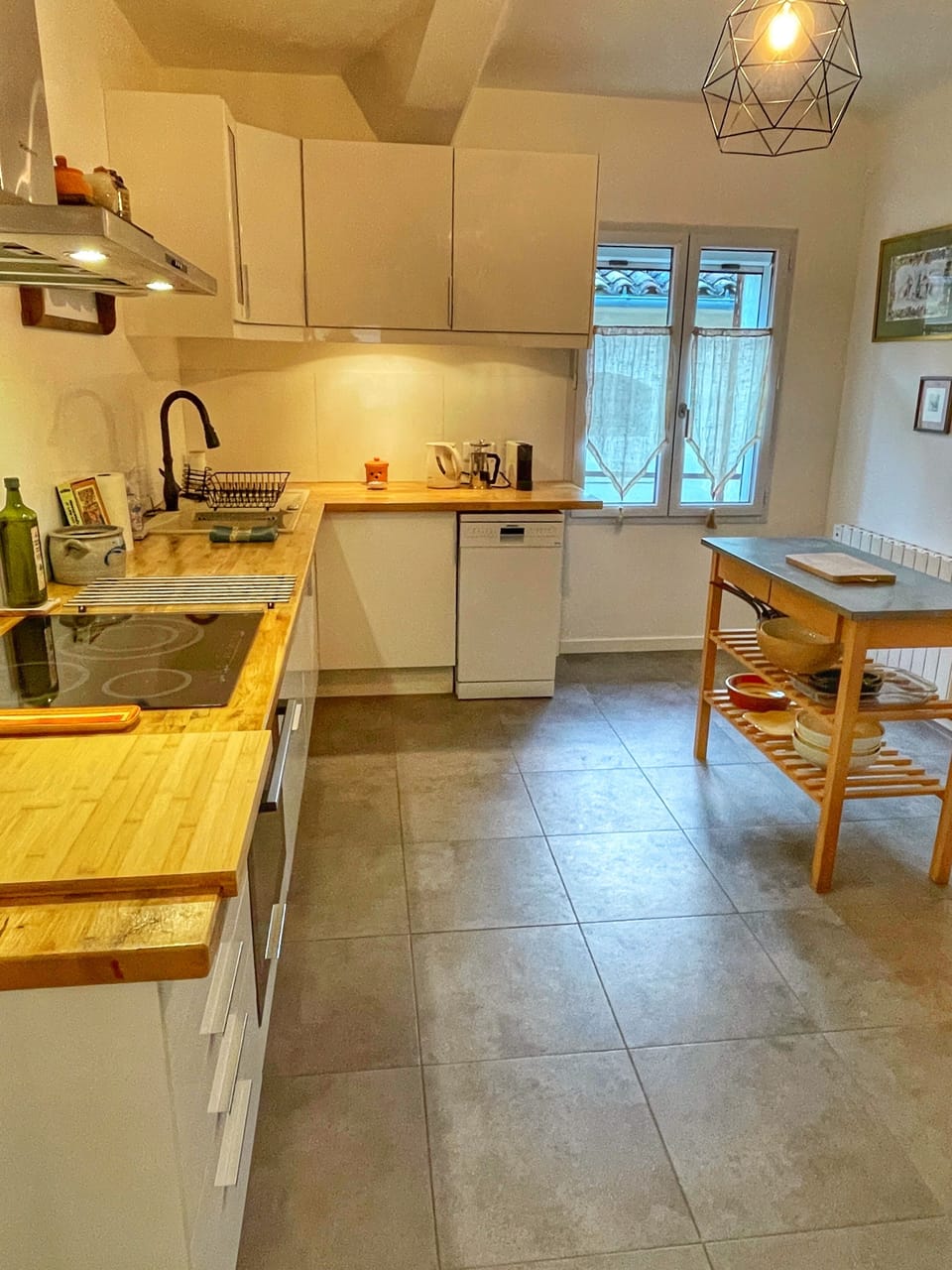 Kitchen with pantry