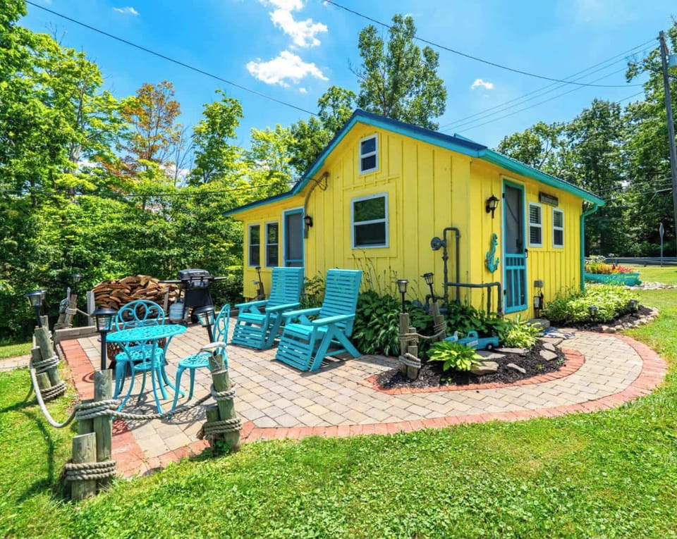 Private activities: Patio complete with chair & table, fire pit, Adirondack chairs with footrests, BBQ grill with propane provided.