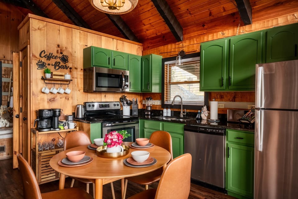 Kitchen and Dining Table Area.