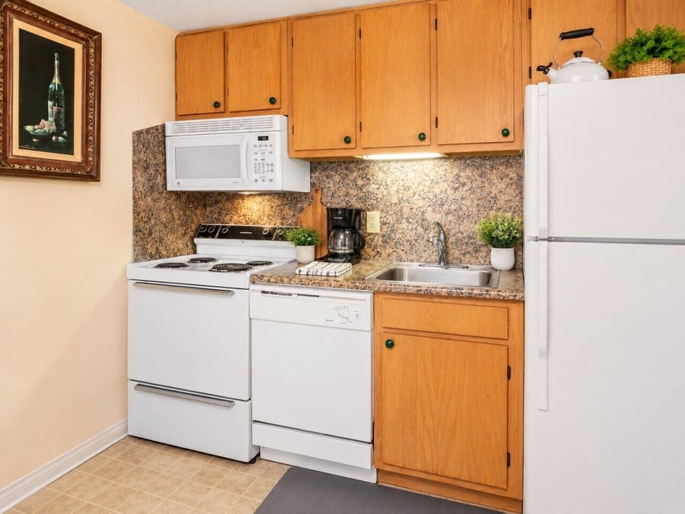 Fully-equipped kitchen