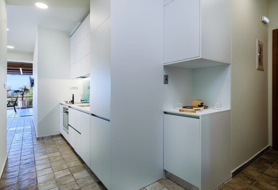 Kitchen area.