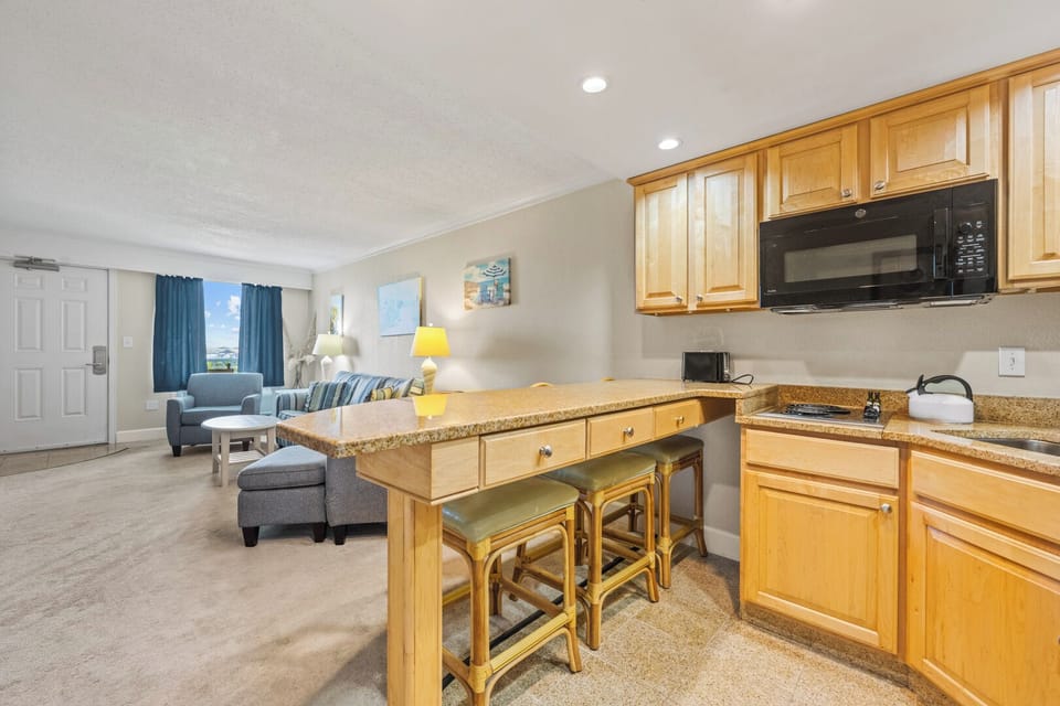 Kitchen with Bar Seating