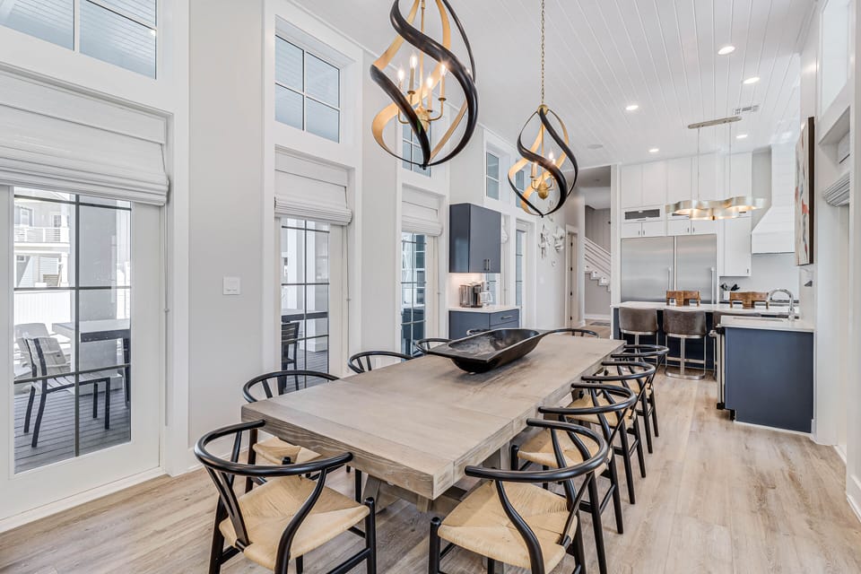 Dining Area & Kitchen, 1st Floor