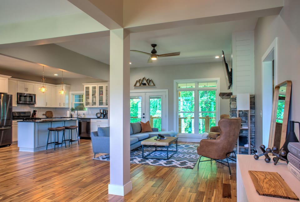 Open Floor Plan Living Area