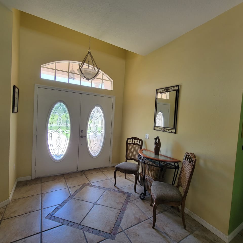 Formal Living Room Entry