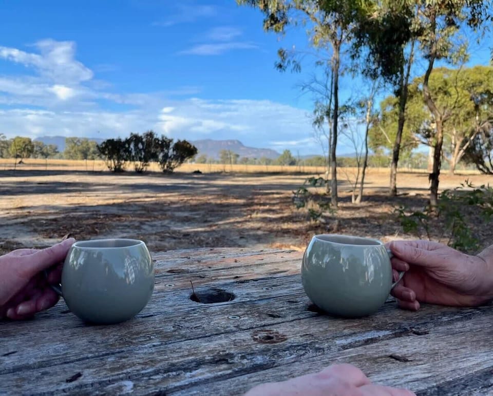 Coffee with a view
