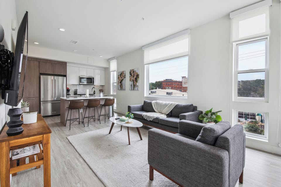 Balcony — Highline Hideaway vacation rental in Denver.