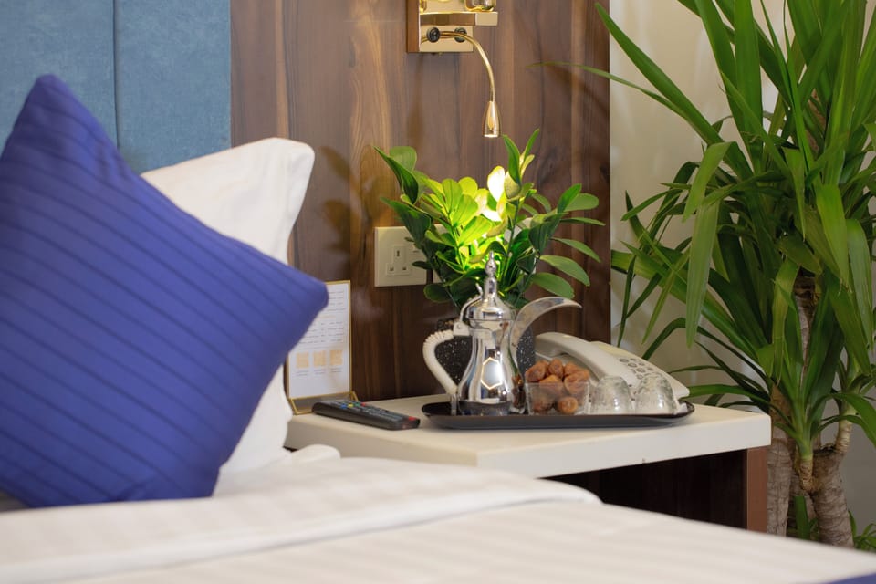 Premium bedding, down comforters, memory foam beds, minibar
