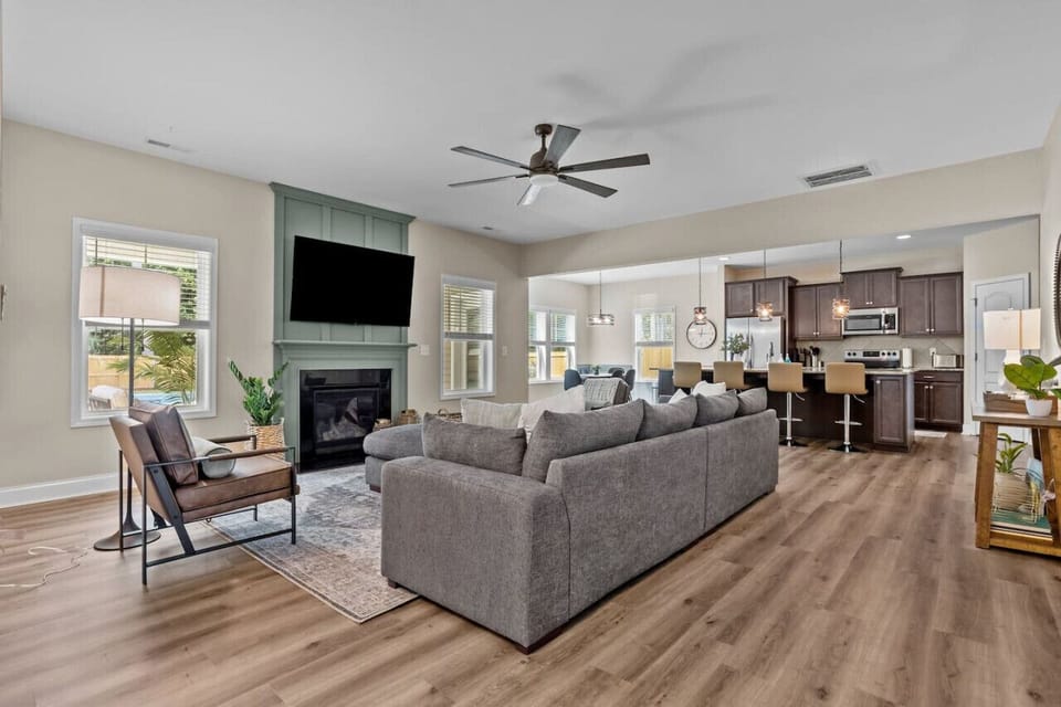 Living Room with TV