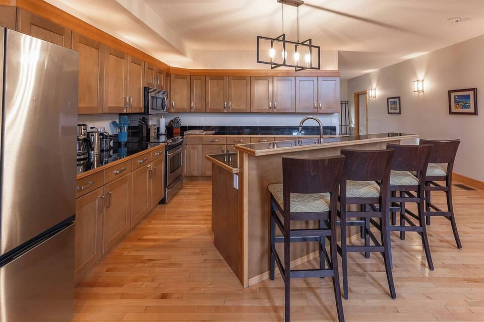 Kitchen is equipped. 