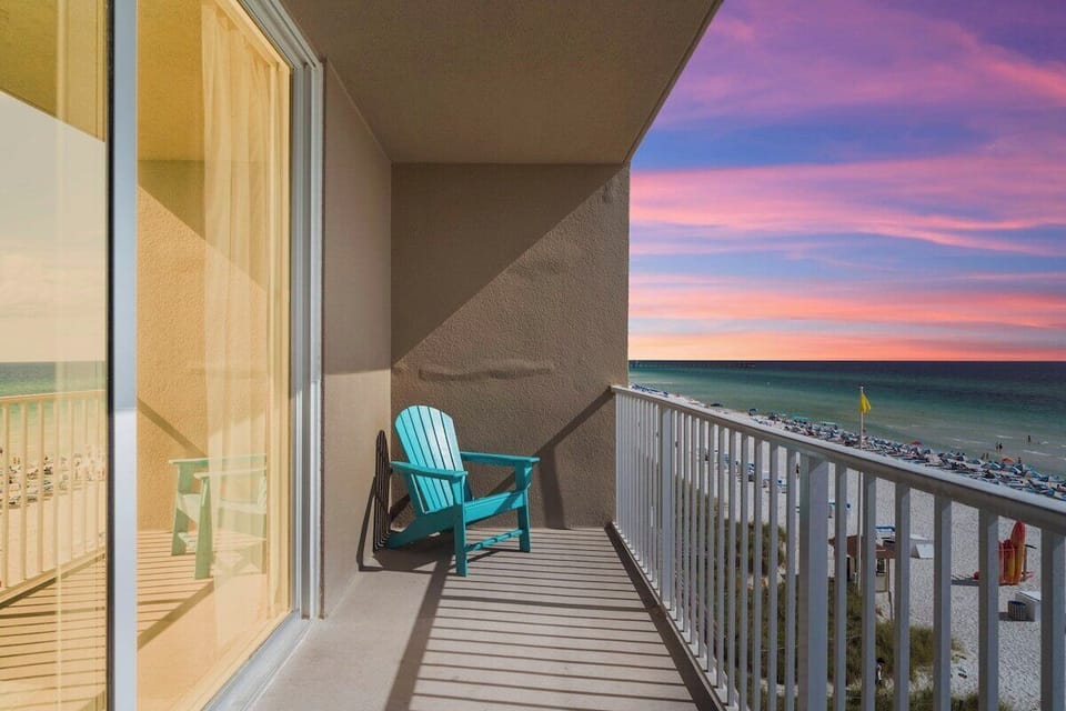 Beautiful balcony view