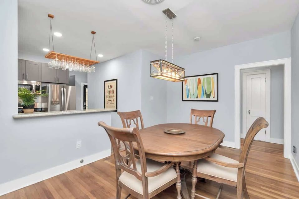 Dining table.
