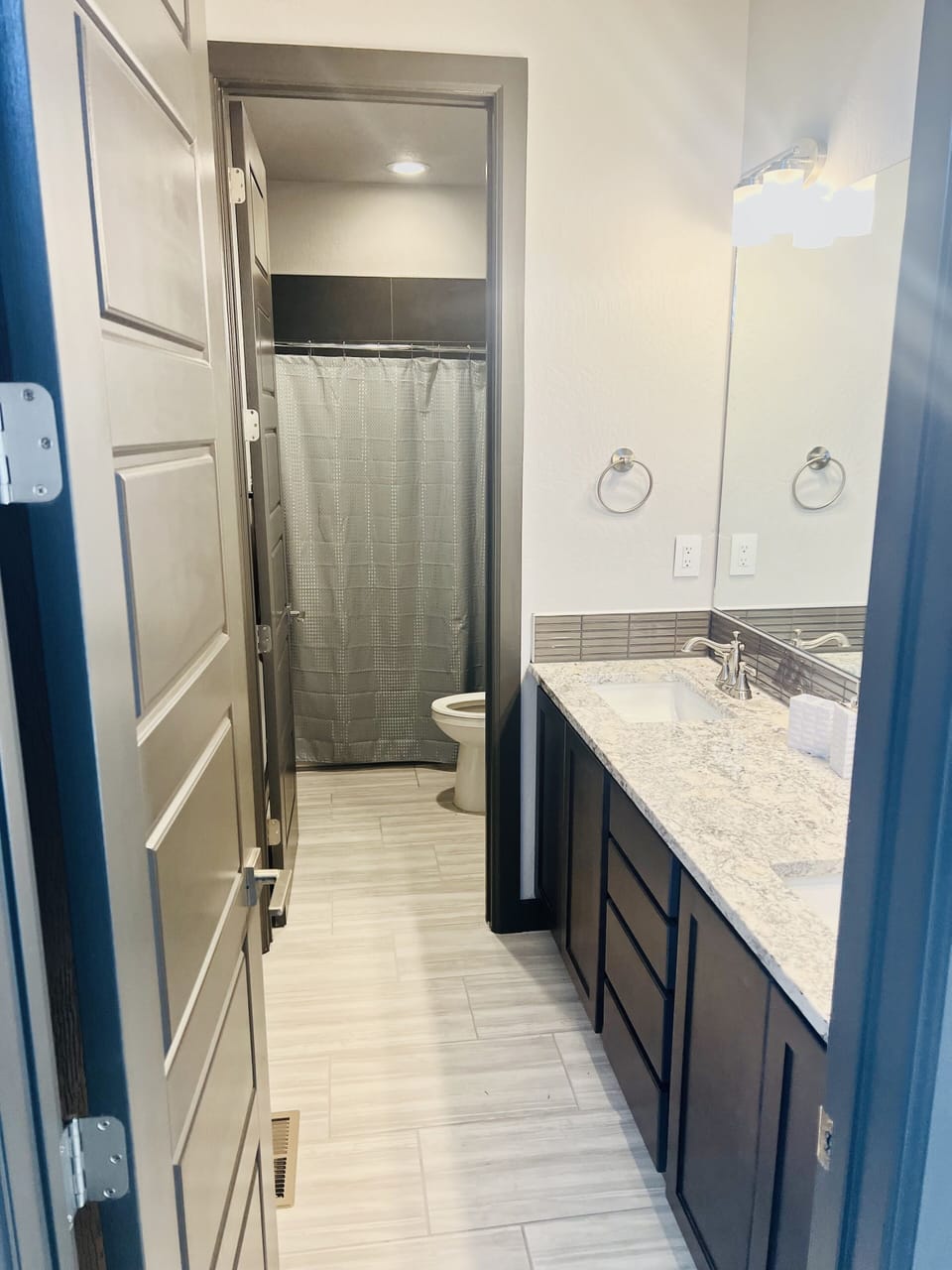 2nd Floor Bathroom. His and Her. 