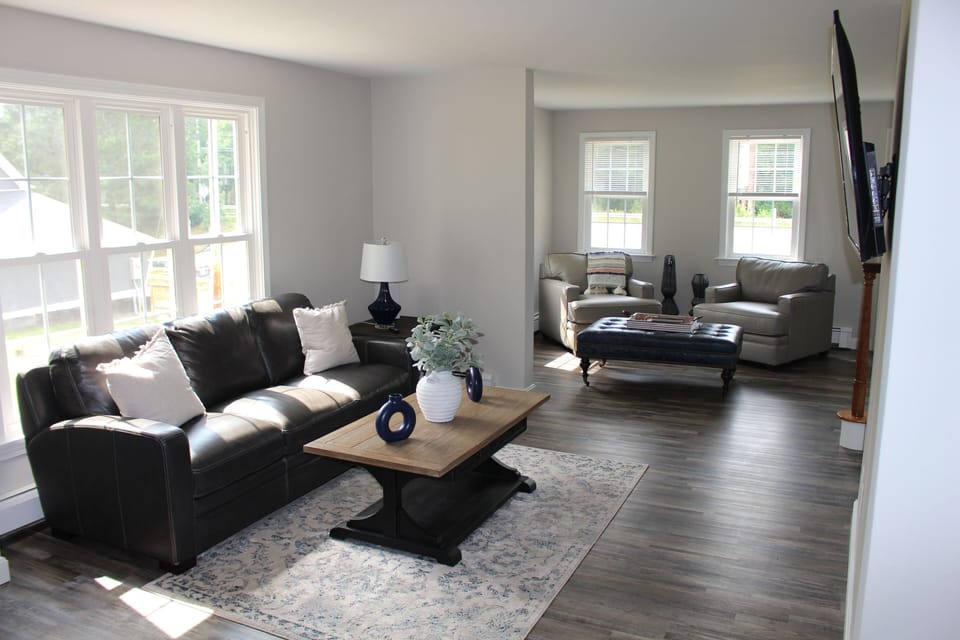 Living Room and Sitting Area