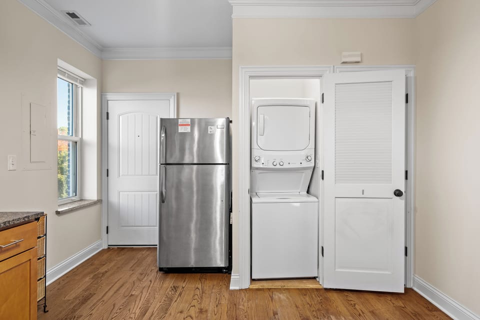 In-unit washer and dryer