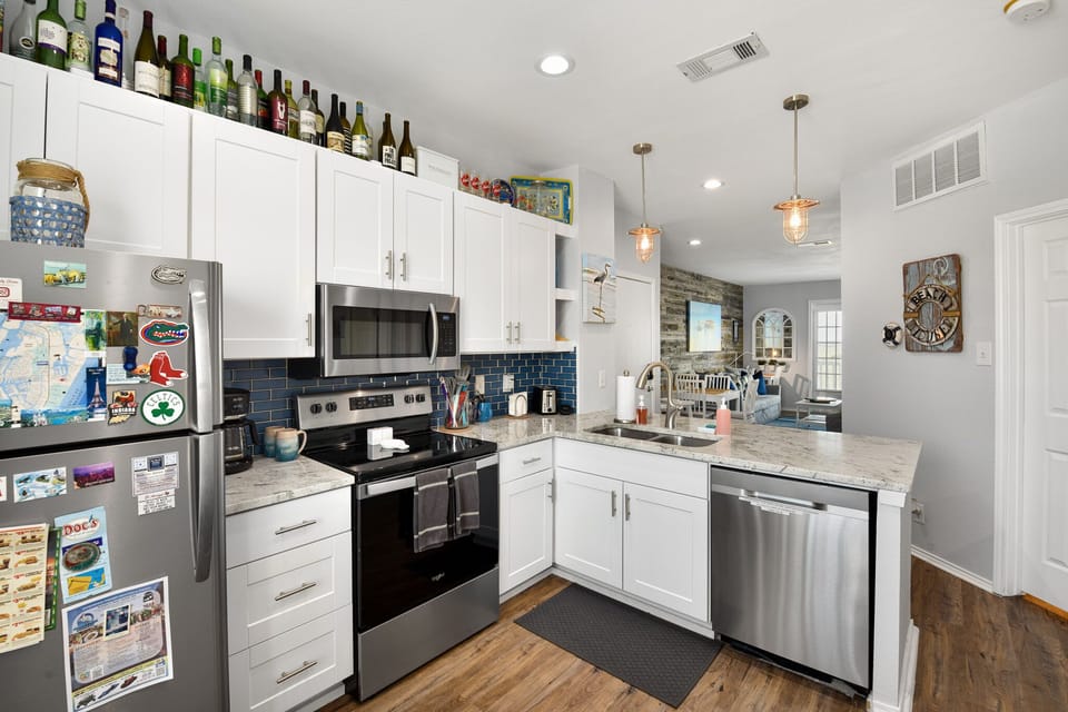 Stainless steel appliances