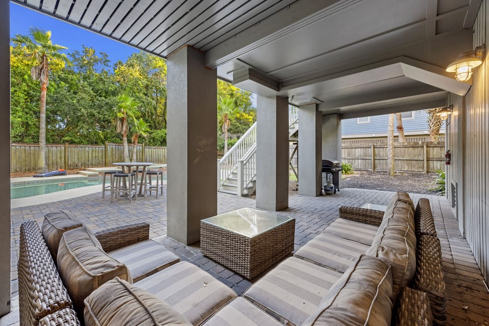 Enjoy the backyard and pool area!