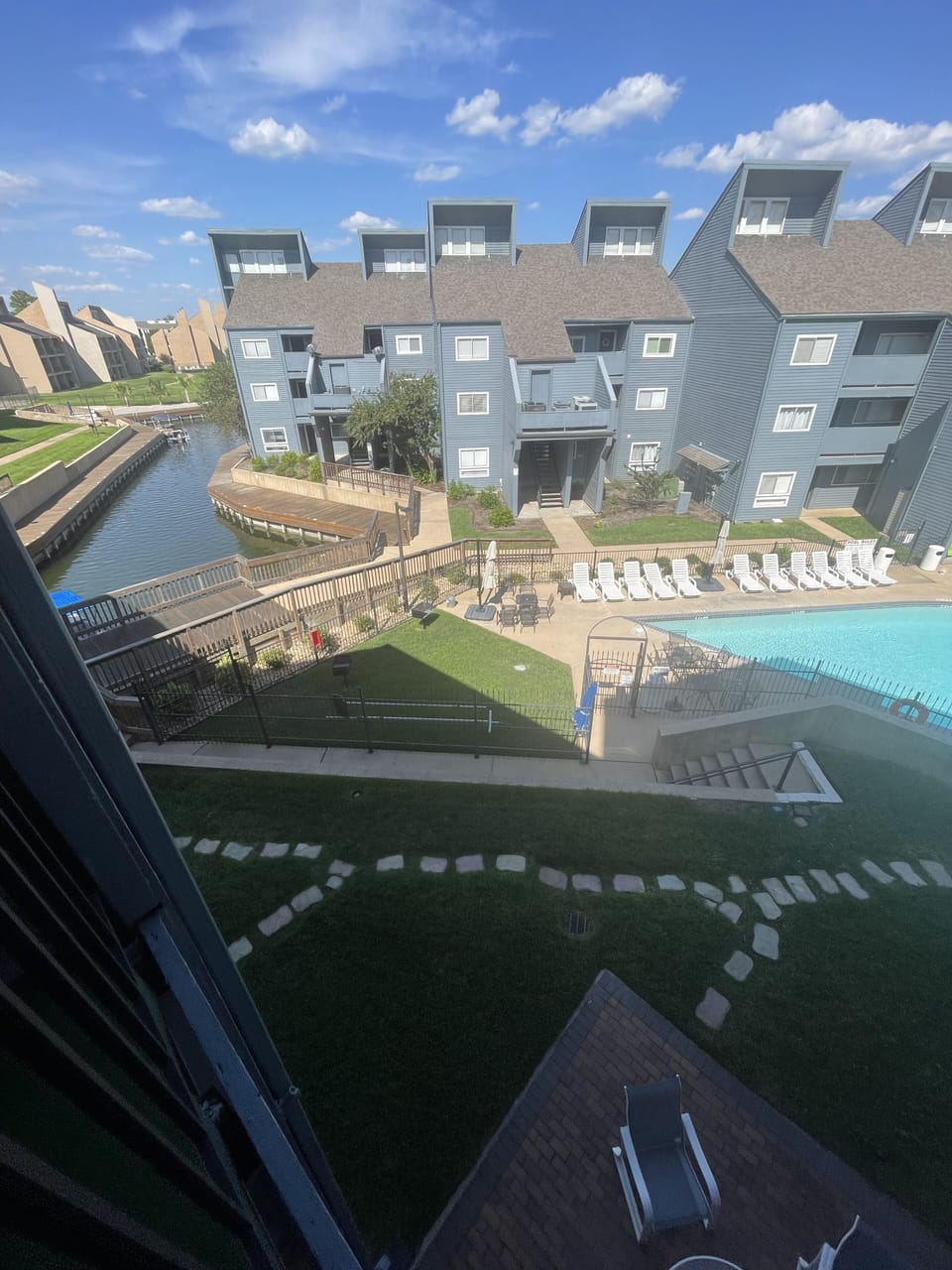 View from balcony