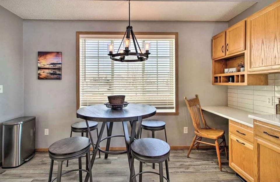 Dining Area and Work Space