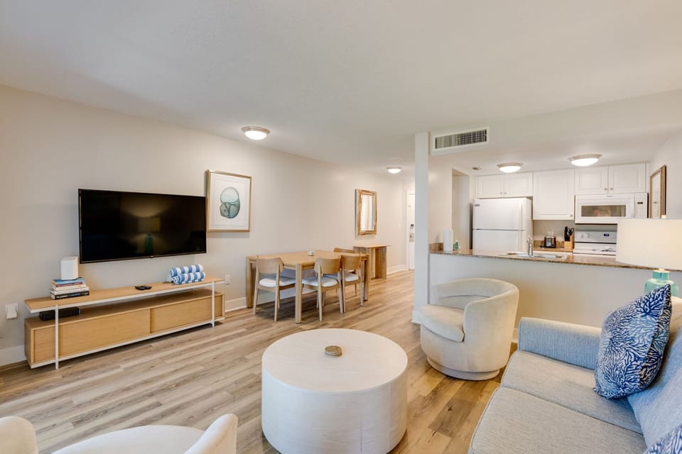 Open concept living area