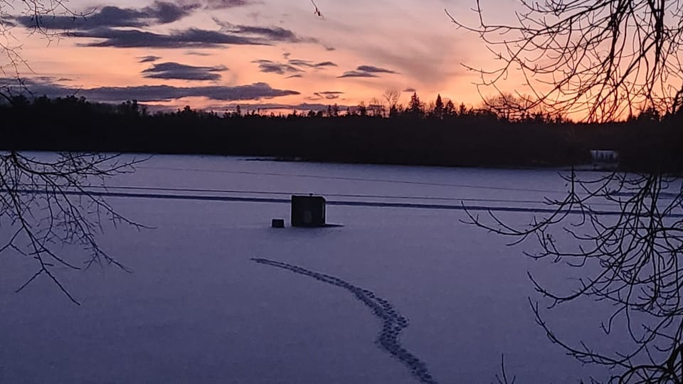 Ice fishing