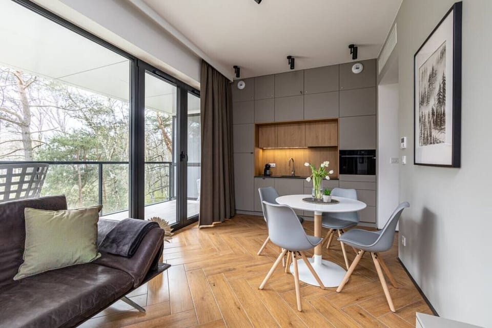 Kitchen in the Natural apartment