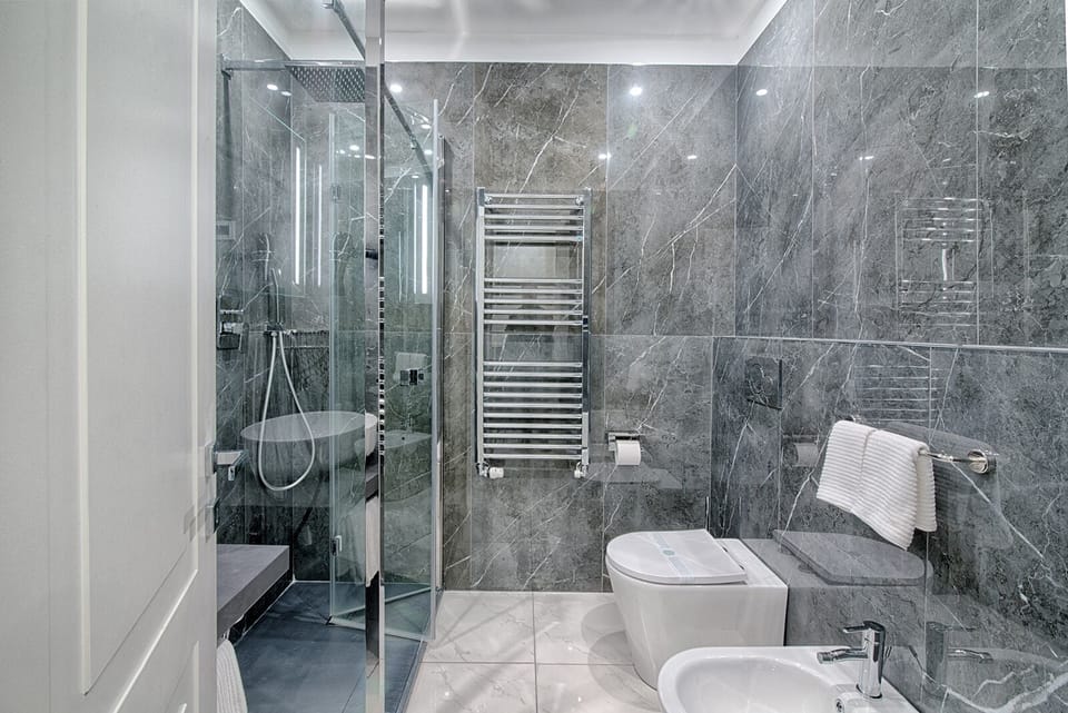 Classic Room | Bathroom | Free toiletries, hair dryer, bidet, towels