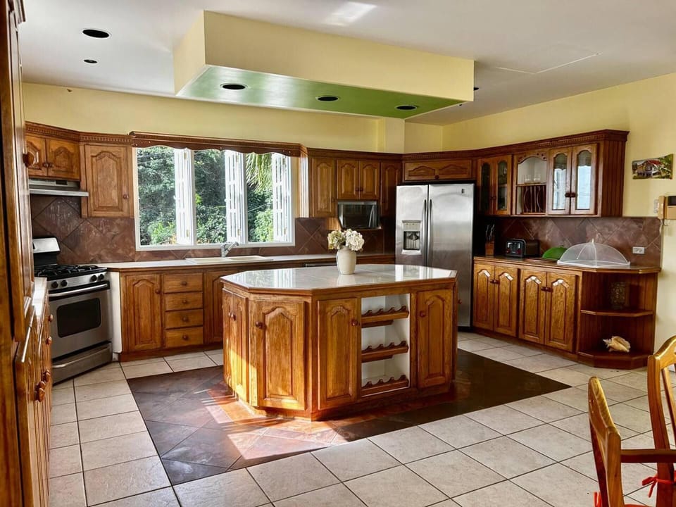 Villa | Private kitchen | Fridge, dishwasher, electric kettle