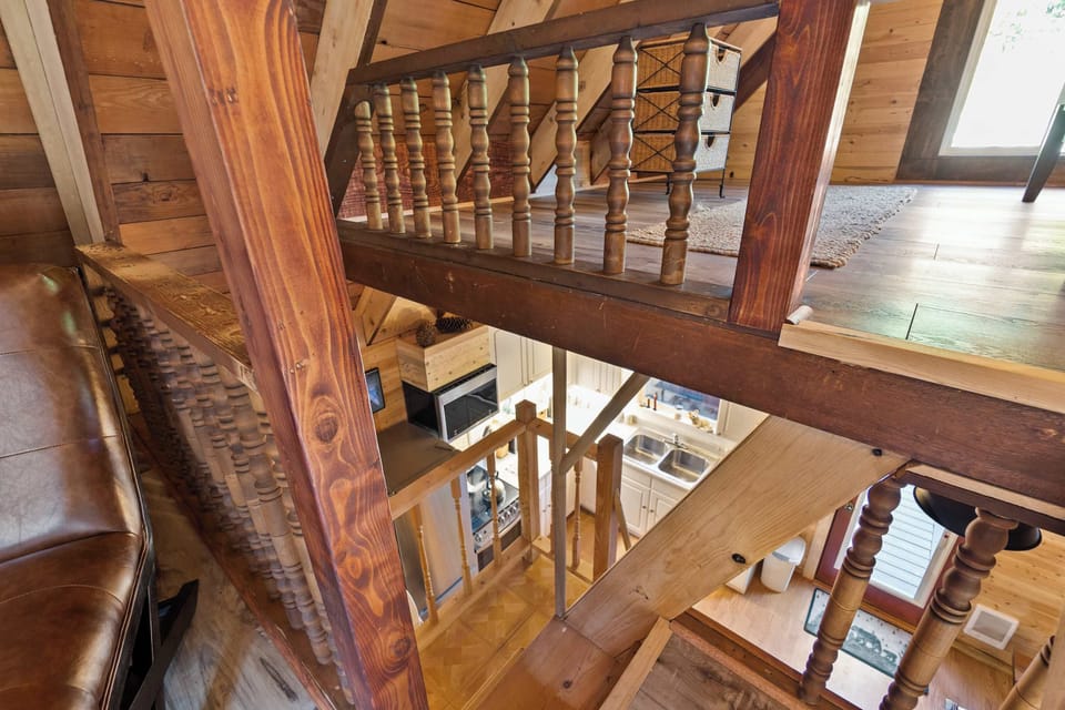 The view from the loft. 