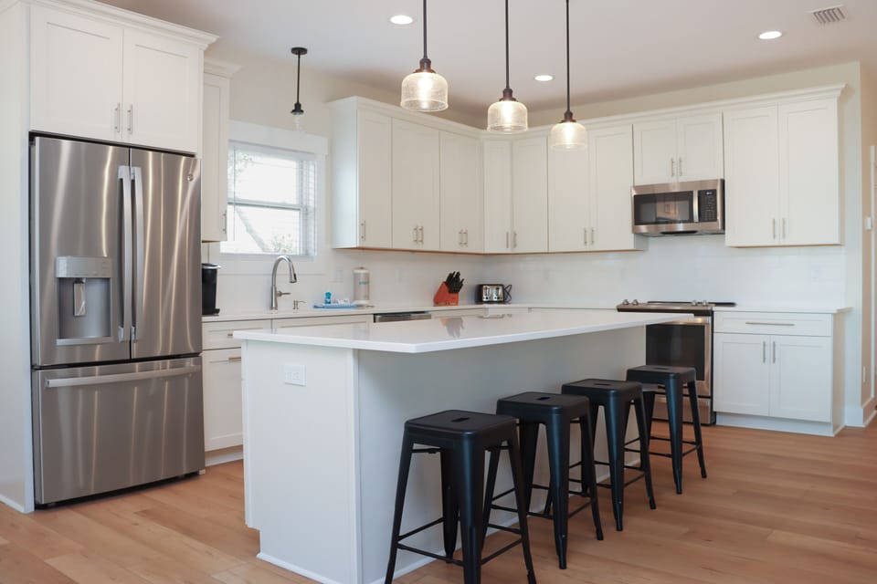 Kitchen with Bar Seating