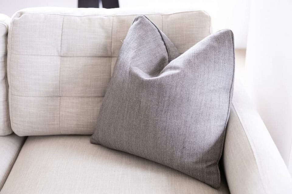 Cozy pillow.