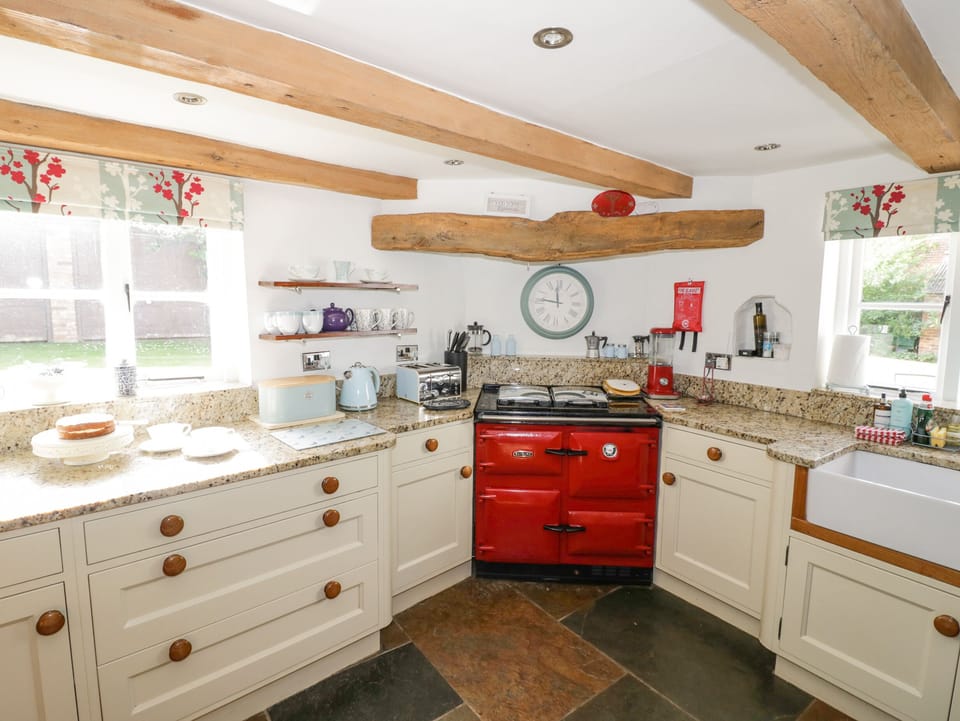 Fridge, microwave, dishwasher, electric kettle