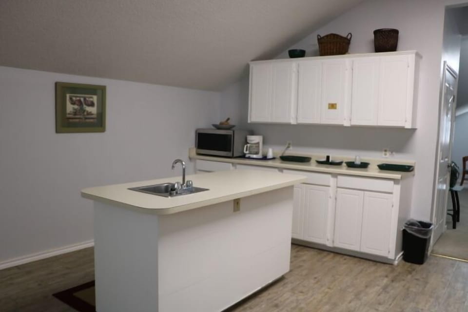 Family Suite, 2 Bedrooms, Kitchen Upstairs Only (Room number 119) | Private kitchen | Coffee/tea maker, fridge, microwave