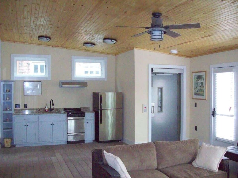 Secondary Kitchen & Elevator