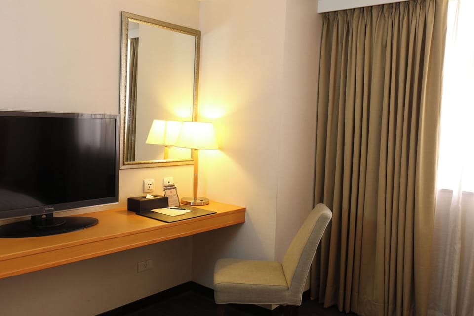 Standard Double Room, 1 Queen Bed | Down comforters, in-room safe, desk, blackout drapes