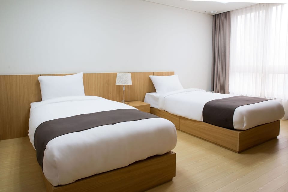 Deluxe Twin Room | In-room safe, desk, blackout drapes, free WiFi