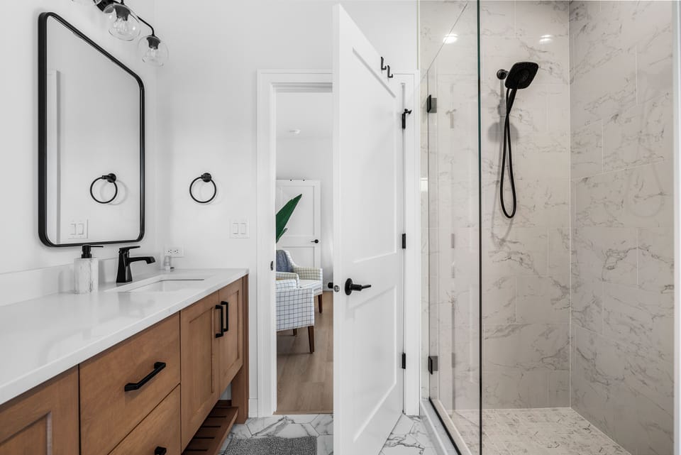 Bathroom within master