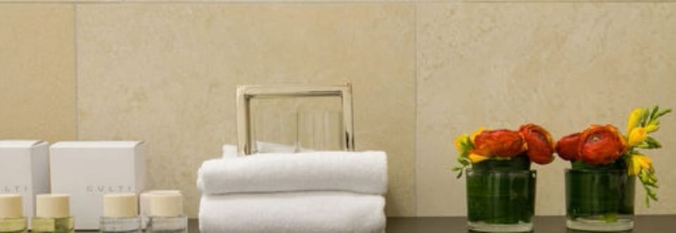 Free toiletries, hair dryer, bathrobes, slippers