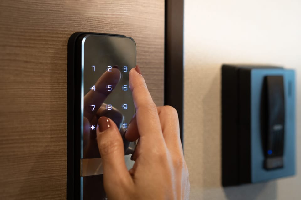 Smart Lock access for a fast-check in. 
