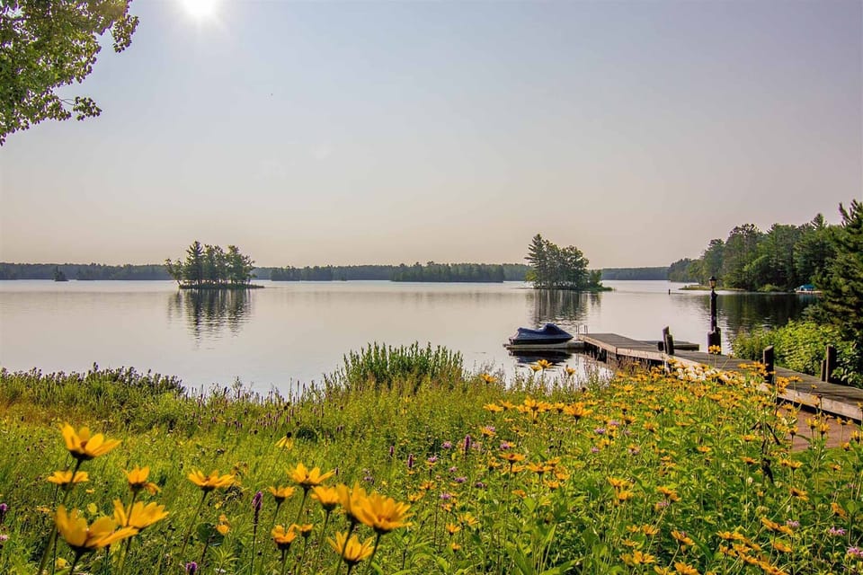Gorgeous view of Chippewa Flowage