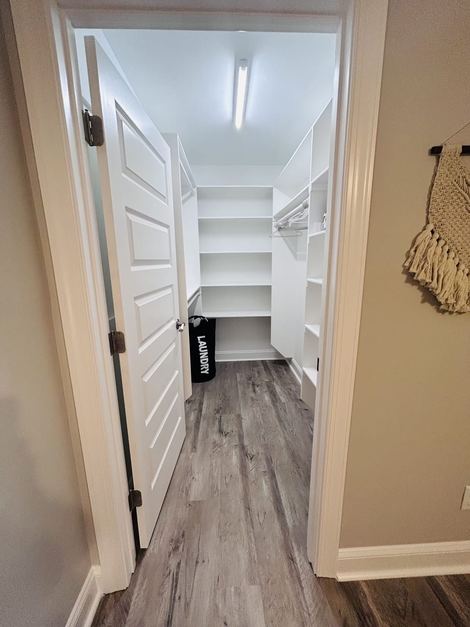 Large walk-in closet