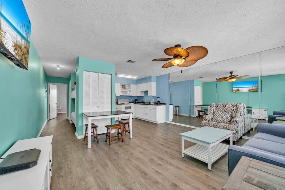 Spacious and open