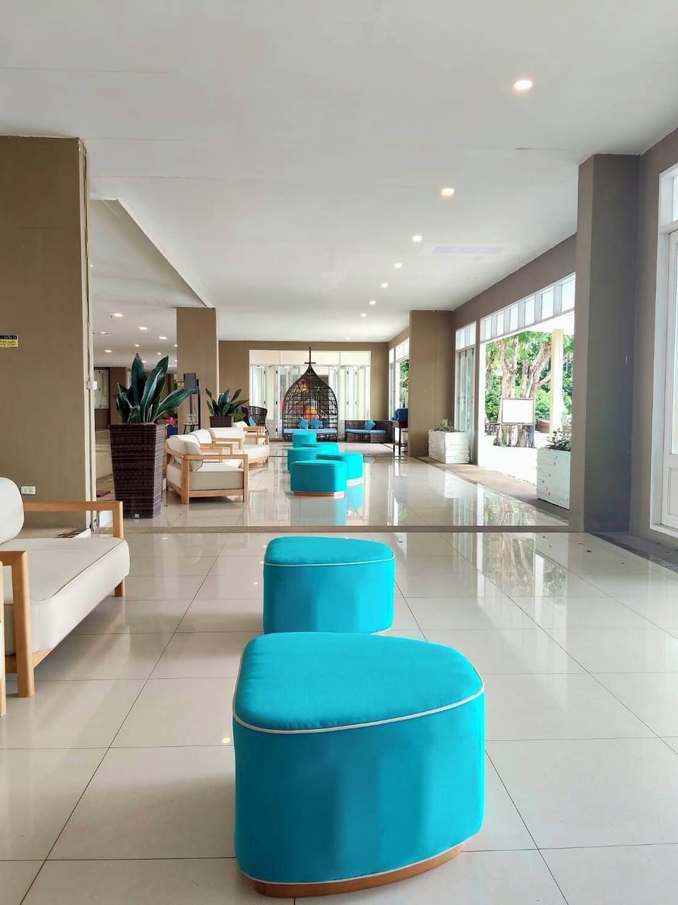 Lobby sitting area