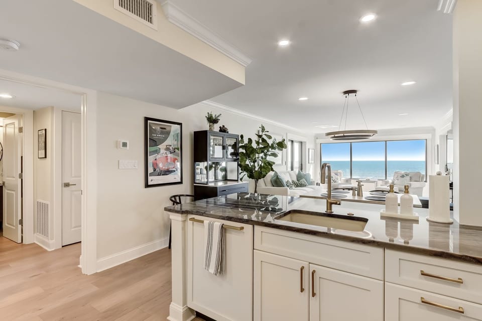 Stunning Views from the Custom Kitchen