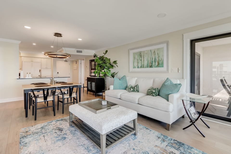 Uncluttered Design with Guest Comfort in Mind