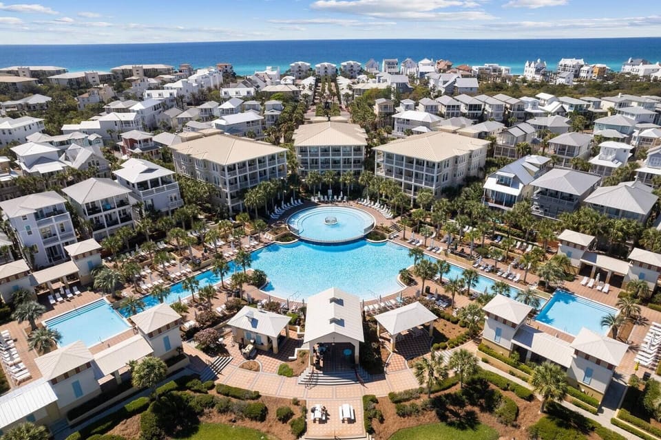 The community pool is literally steps from your front door.  You get resort-level amenities without leaving the neighborhood!